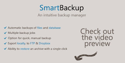 SmartBackup – An intuitive backup manager v.1.1.0 – Codecanyon