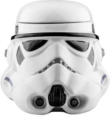 Star Wars Stormtrooper Helmet 3D Ceramic Coffee Mug With Removable Lid