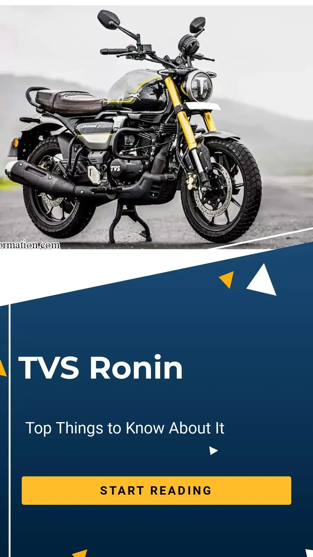 TVS Ronin