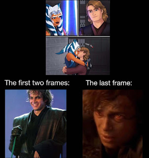 I thought we were safe for a second. Prequel Memes