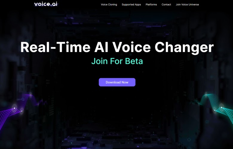 Voice AI - Thay đổi giọng nói cho phép sao chép và tạo ra các giọng nói cá nhân