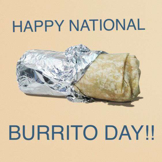 National Burrito Day Wishes Photos