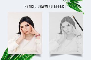  Pencil Drawing Effect Photoshop