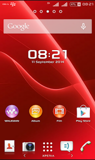 Cusrom Experia Z3 untuk Andromax c2 new