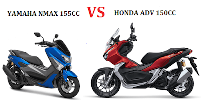 Perbandingan Spesifikasi Honda ADV dan Yamaha Nmax