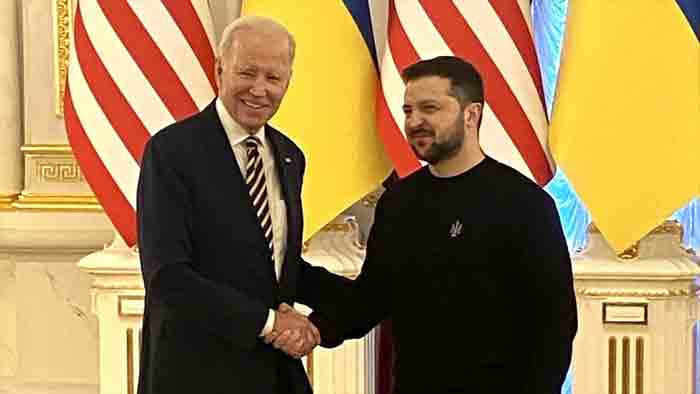 Biden makes surprise visit to Ukraine for first time since full-scale war began, Ukraine, Russia, Visit, President, Protection, World