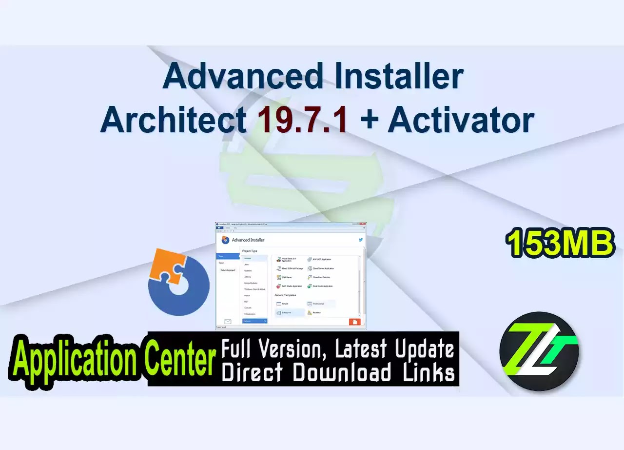 Advanced Installer Architect 19.7.1 + Activator