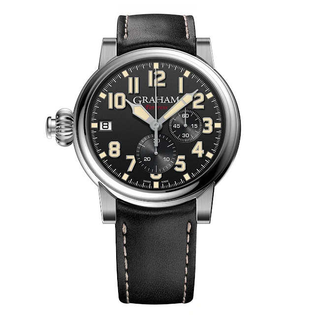 Graham Fortress Monopusher Chronograph