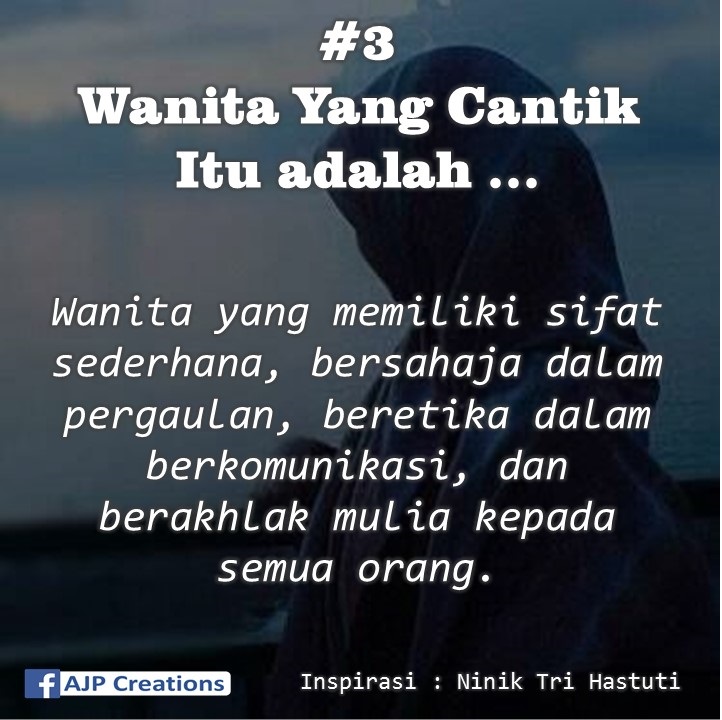 Kata Kata Motivasi Menjadi Wanita Yang Cantik AJP Creations Kata Kata Motivasi Menjadi Wanita Yang Cantik AJP Creations