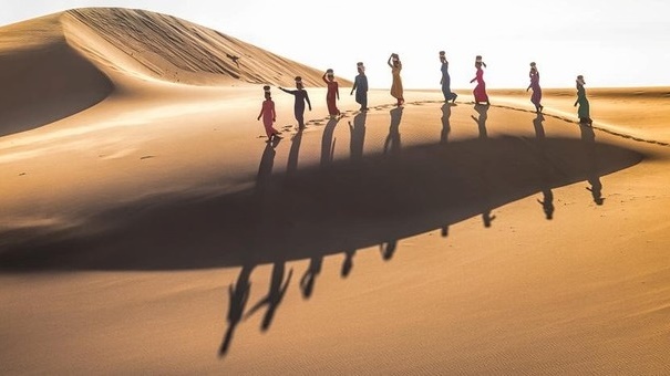 Đồi cát Nam Cương - điểm du lịch mới lạ hấp dẫn