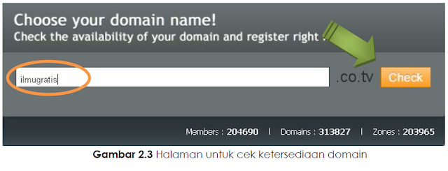  Bagi anda yang sudah pernah menjadi member www Cara Mendaftar Domain Gratis