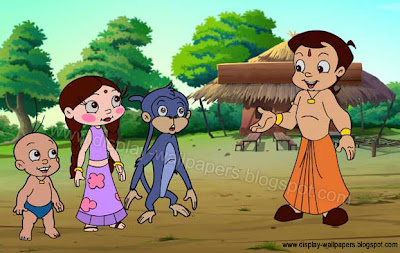 Chota Bheem Cartoon Art Picture