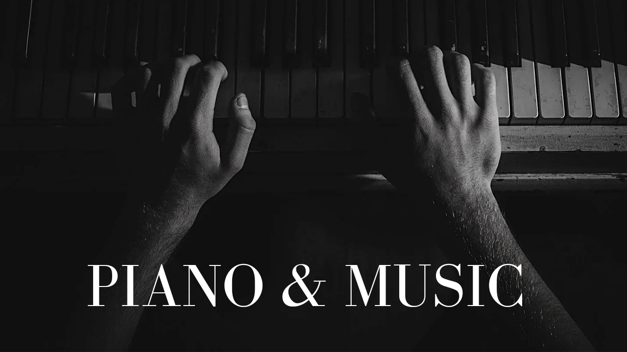 Piano and music image