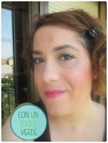 Maquillaje con un toque verde - Volver a Sentirte to Wapa