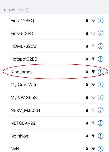 Network Name: King James