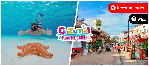 Cozumel Plus + Playa del Carmen tour 