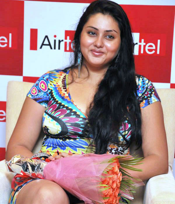 Namitha Airtel Event Photos