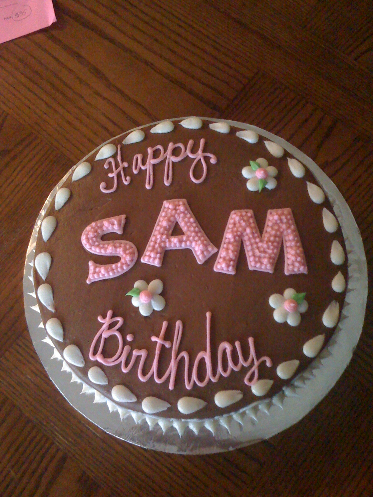 christmas cake pops ideas Happy Birthday Sam