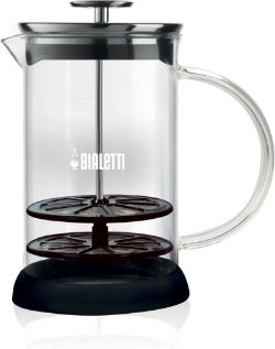 Melkopschuimer handmatig glas Bialetti