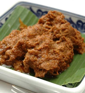 Makanan Rendang Daging