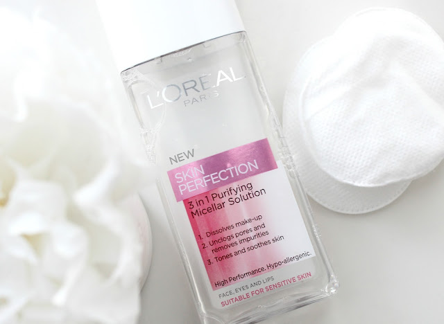 Loreal Skin Perfection Micellar Solution Review, Micellar Water, Bioderma Dupe, Loreal Micellar Water, Caudalie Cleansing Water