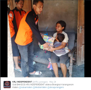 Bakti Sosial KRJ Independent Desa Jurangjero 23 Mei 2015