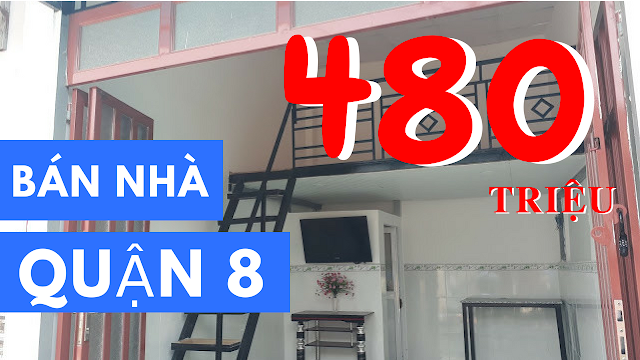 Bán nhà hẻm Phạm Thế Hiển phường 6 Quận 8 giá 480 triệu