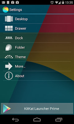 Kcin Launcher Prime - support Kitkat v1.6.3 APK