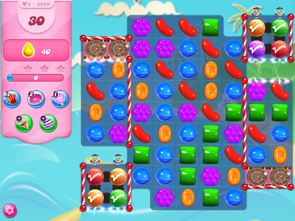 Candy Crush Saga level 3969