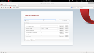 Tor Opera Socks Proxy opera:config Preferences editor