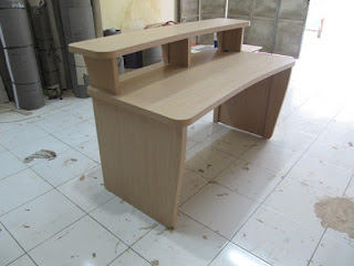 Broadcast Workstation Table - Meja Siaran Radio - Furniture Semarang