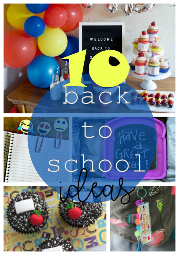 10 Back to School Ideas at GingerSnapCrafts.com #backtoschool #school