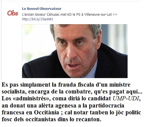 Nouvel Obs Eleccions Vilanèva d'Òlt junh 2013