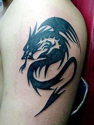 dragon tattoo