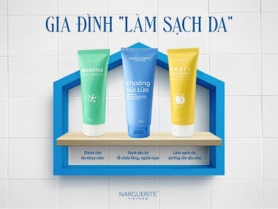 3 loại sữa rửa mặt narguerite