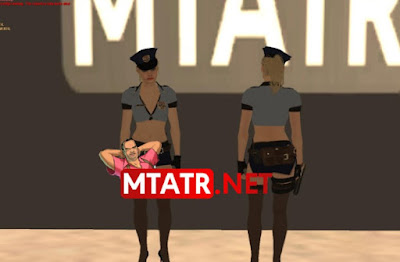 MTA SA Claire Cop skin