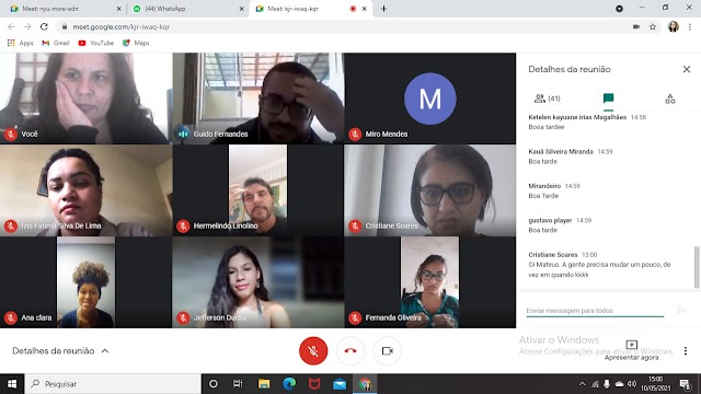 Reunião muito especial com os 9 anos