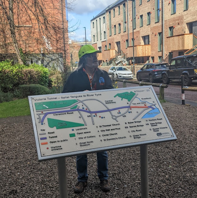 Victoria Tunnel Tour Map