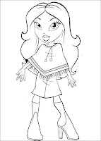 Bratz Coloring Pages