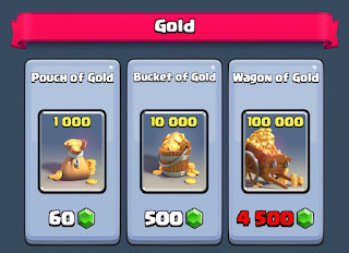 Cara Mudah Mendapatkan Gold Clash Royale Tukar Gems