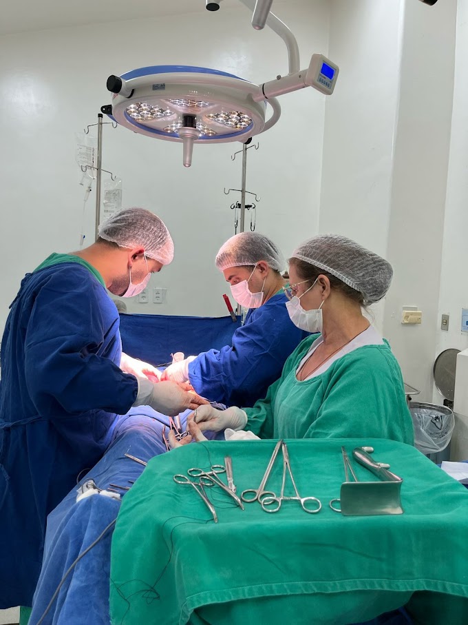 Granja - Hospital Dr. Vicente Arruda realiza mutirões de cirurgias no final de semana.