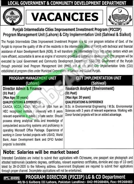 local-government-and-community-development-jobs-2020-latest-advertisement