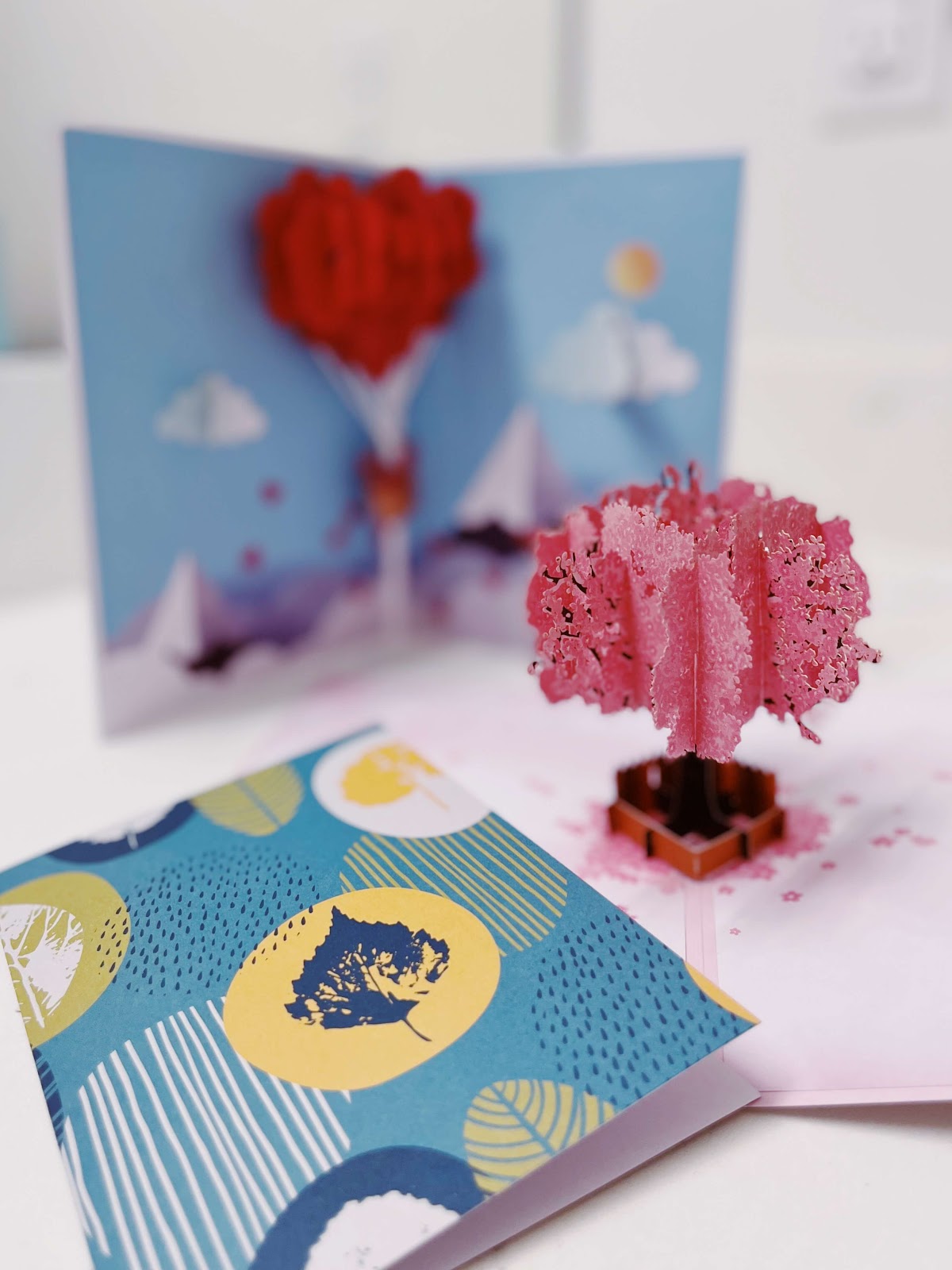 立体樱花树节日贺卡 3D-pop-up-card-blossom-occasions-holiday