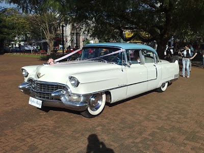  para o norte do Paran Cadillac Fleetwood Series 60 Special ano 1955