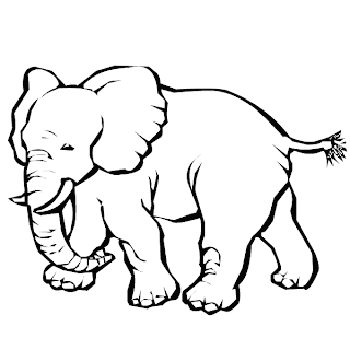 elephant coloring pages,animal coloring pages