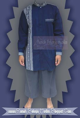 Baju Koko Formal Motif Birdong