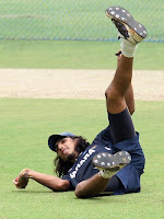 Ishanth Inujured and to miss first ODI agianst England. His picutre During Practice Session