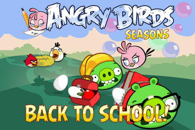 Angry Birds Seasons Back to School comes to iOS with Pink Bird