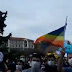 Rektör Bulu'ya, Boğaziçi'li gruptan LBGTİ bayraklı, 'Metallica'lı protesto