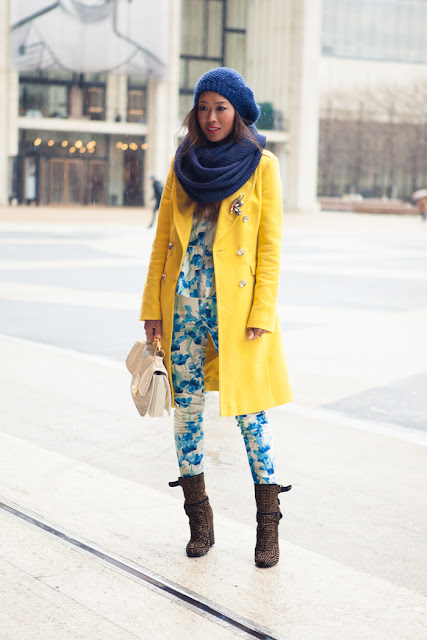 Dressing for the Snowstorm during New York Fashion Week